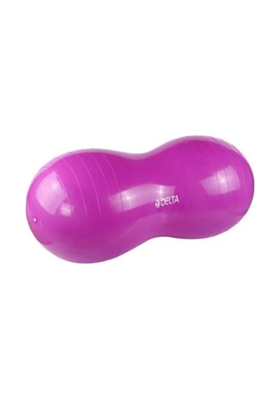 Delta Pnb24 Mor Fıstık Pilates Topu 90 X 45 Cm + Top Pompası