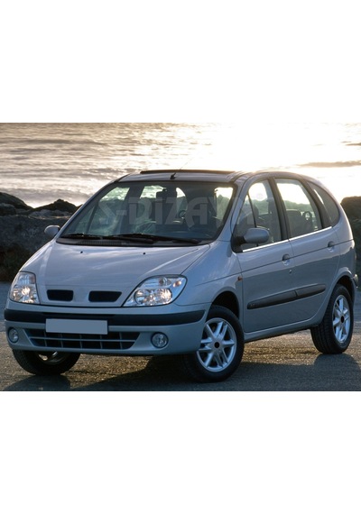 S-Dizayn  Renault Scenic 1 Krom Cam Çıtası 4 Prç 1996-2003