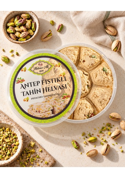 500 Gr Antep Fıstıklı Tahin Helvası