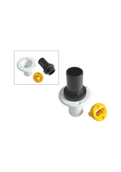 Sealux Marine Pis Su Çıkış Kapağı 38mm Plastik