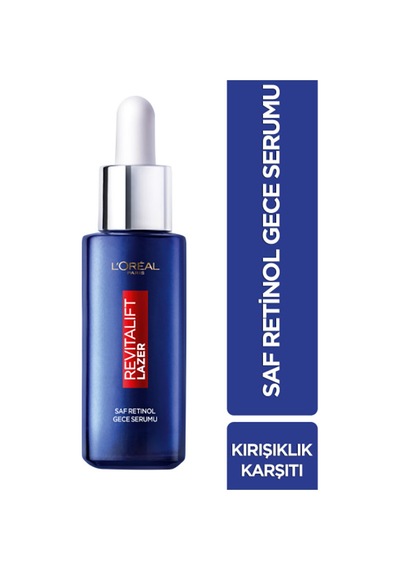 2 Adet L'oréal Paris Revitalift Lazer Saf Retinol Gece Serumu 30 Ml