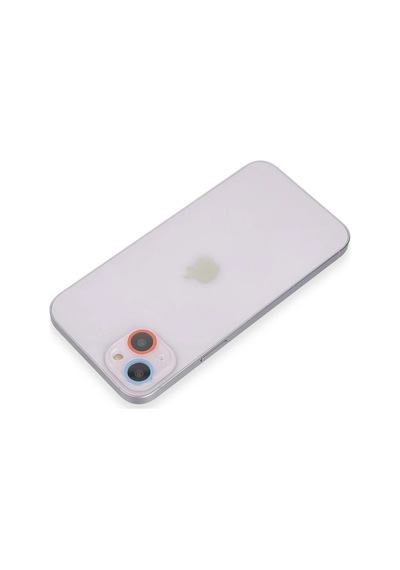 Newface iPhone Uyumlu 13 Mini Renkli Kamera Lens Koruma Cam Csmtex - 34 - Pembe-mavi