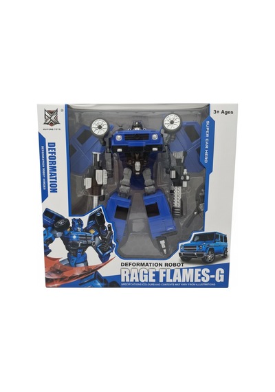 Rage Flame Dönüşen Robot