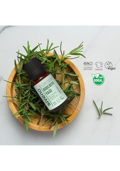 %100 Doğal Biberiye Uçucu Yağı 10 Ml