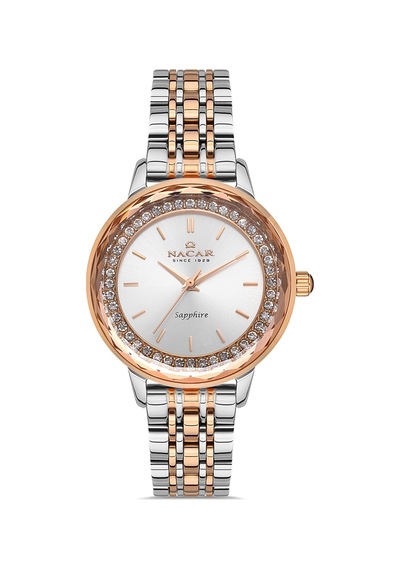 Nacar Nc33-398223-ewms Kadın Kol Saati Gümüş - Rose Gold