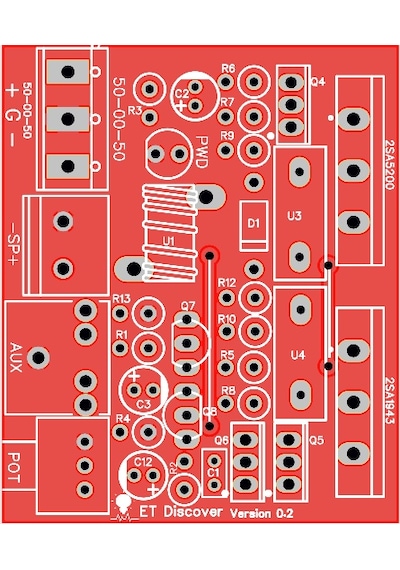 Tek Kanal 200 Watt Mono Amfi Devresi N11.80