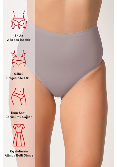 Vizon Mı Emay 2804 Yapıştırma Lazer Brezilya Slip Vizon