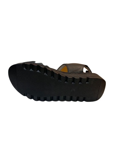 Neon Akm-088 Kadın Siyah Hakiki Deri Sandalet - 36 Siyah
