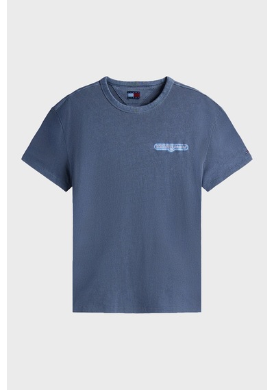 Tommy Jeans Erkek T Shirt Dm0dm21829 C1g Lacivert Lacivert
