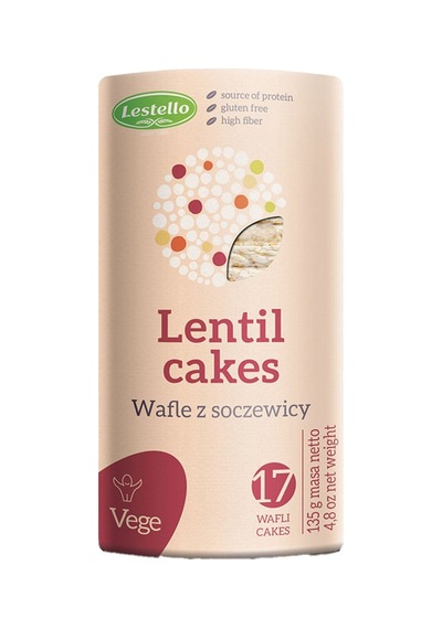 2 Adet Lestello Glutensiz Mercimek Patlağı 135 G