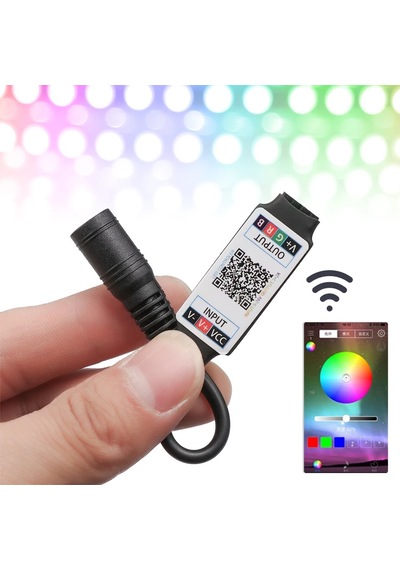 Lovyco Bluetooth Cep Telefonundan Rgb Şerit Led Kontrol Modülü