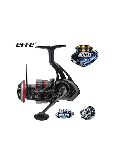 Effe Gillzer 4000 Olta Makinesi 8+1 Bilye 9kg Drag 293gr