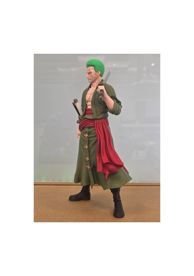Roronoa Zoro Figür 20 Cm-3d Baskı-kolleksiyonluk Biblo