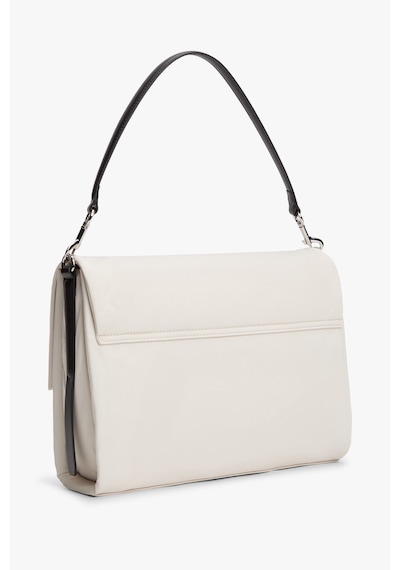 Tommy Hilfiger Th Elevated Nylon Krem Kadın Omuz Çantası-15493