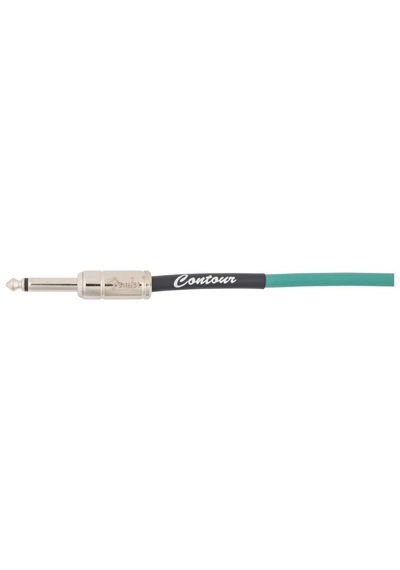 Fender Contour Serisi 4,5 Mt. Gitar Kablosu Sherwood Green Enstrüman Kablosu