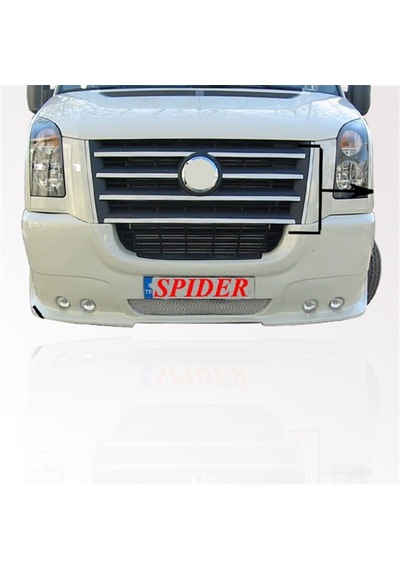 VW Crafter Ön Tampon Giydirme Sisli Telli Fiber 2006-2011