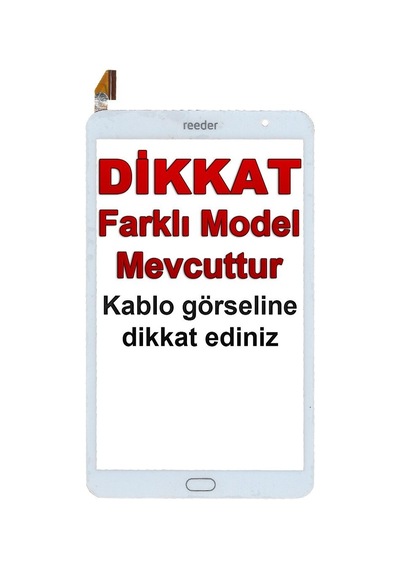 Reeder M8 Go Dokunmatik Beyaz - Model 1