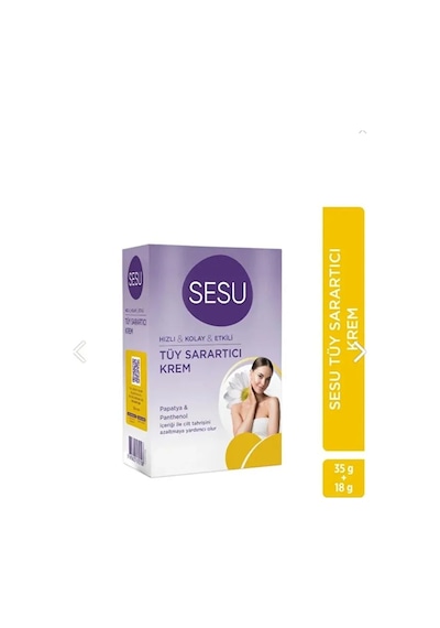 Tüy Sarartıcı Krem 35gr+18gr