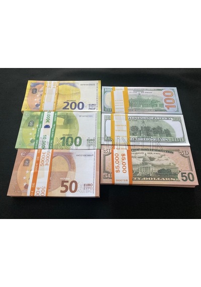 Aykar 6 Deste Geçersiz 50-100-200 Euro 50-100-100 Dolar Dizi Film Vi...