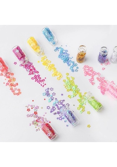 Nail Art Mega Sim Pul Boncuk Seti 48'li