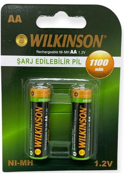 Wilkinson Şarjlı Kalem 1100 Mah Aa 2'li Pil