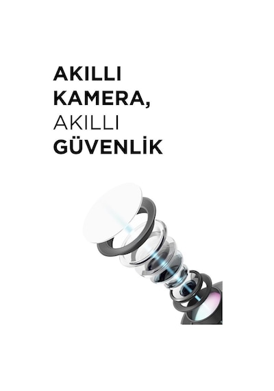 Torima Cmr30 Siyah Şarjlı Duvar Lambası Görünümlü Dış Mekan Kamerası Akıllı Ip Güneş Enerjili Kamera
