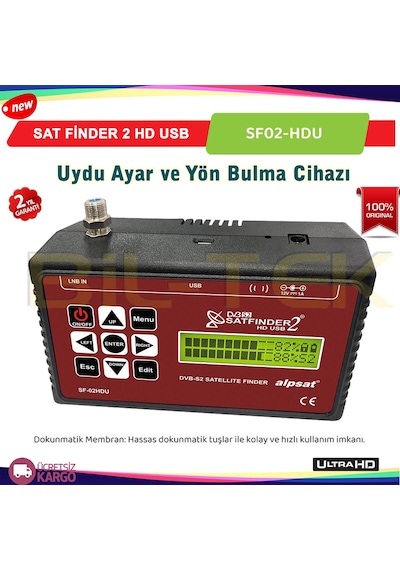 Satfinder 2 Hd Usb - Dijital Hd Uydu Bulucu