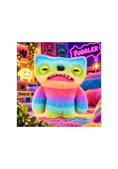 Fuggler Fart Face Series 1 Komik Çirkin 23 Cm Peluş