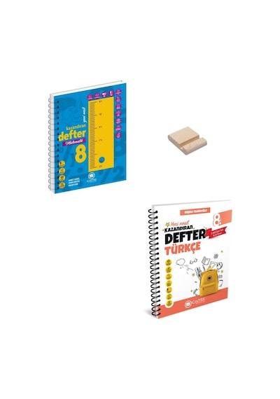 Lgs 8. Sınıf Matematik Ve Türkçe Kazandıran Defter