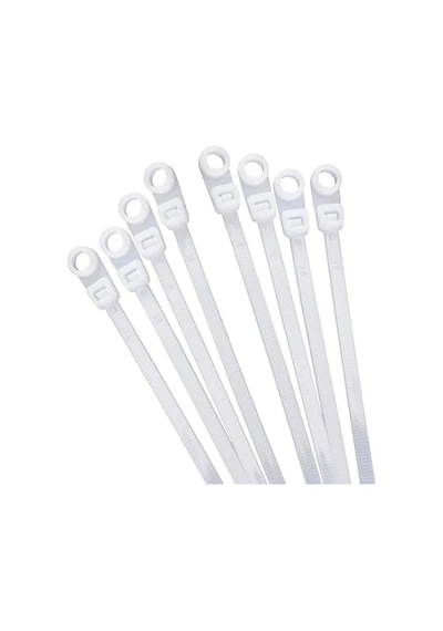 Tr Vida Delikli Kablo Bağı Plastik Kelepçe 100lü Paket Beyaz 3.6x150mm Genel