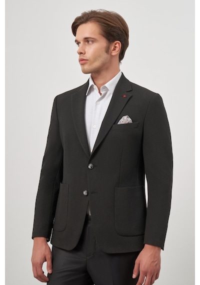 İmza Siyah Kendinden Desenli Gofreli Mono Yaka Kelebek Astar Çift Yırtmaç 2 Düğme 6 Drop Slim Fit Classic Ceket 1002245158 Siyah İmza Siyah Kendinden Desenli Gofreli Mono Yaka Kelebek Astar Çift Yırtmaç 2 Düğme 6 Drop Slim Fit Classic Ceket 1002245158 Siyah