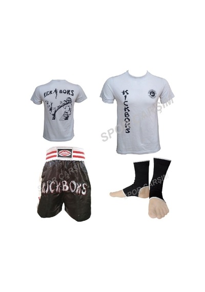 Spor_Carsim Cyclone Kickboks Şortu,Evox Kickboks Tişörtü,Ayak Çorabı Seti (239343633)