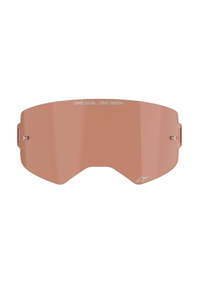 Alpinestars Supertech Goggle İçin Cam Kırmızı
