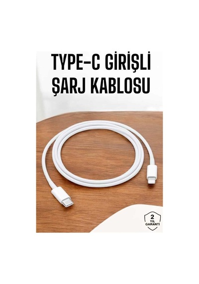 Iphone İos Uyumlu Hızlı Şarj Kablosu Type C To Lightning 12 13 14 15 Pro Max Diğer