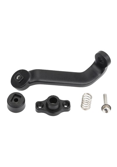 Microcase Gub Pro 2 Alüminyum Alaşım Bisiklet Motosiklet Telefon Tutucu - 55-100mm Dikiz Ayna Bağlantılı Telefon Sabitleyici - Al5773 Siyah