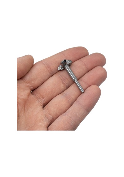 Manpa Dct Mini Ahşap Oyma Aparatı Üçgen Elmas - 3.2 Mm Sap