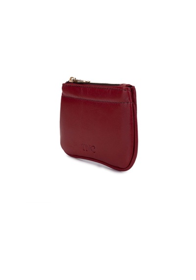 Tamer Tanca Unisex Hakiki Deri Bordo Kartlık 688 1013 Krtlk Y25 Bordo Bordo
