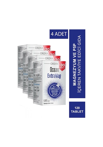 Ocean Extramag 120 Tablet 4 Adet