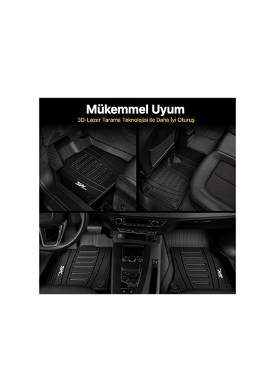 Audi Q3 8u 2011-2018 Araca Özel Tpe Paspas Seti