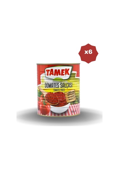 Domates Salçası 830 Gr X 6 Adet