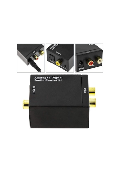 Analog To Dijital Audio Converter Analog Sesten S/pdıf Dijitale Dönüştürücü