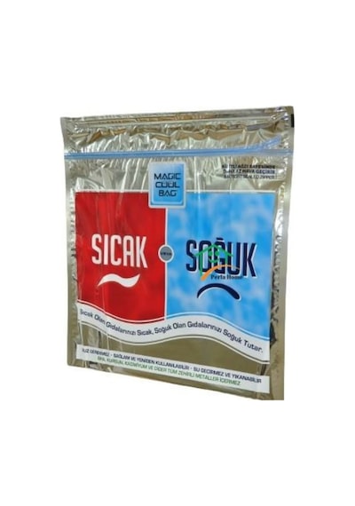 Magic Cool Bag 43x47 Cm 5 Adet Isı Yalıtımlı Torba Bag-1003