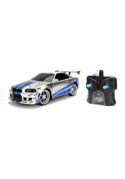 Hızlı Ve Öfkeli Fast & Furious Rc Nissan Skyline Gtr 1:24 Uzaktan Kumandalı Araba