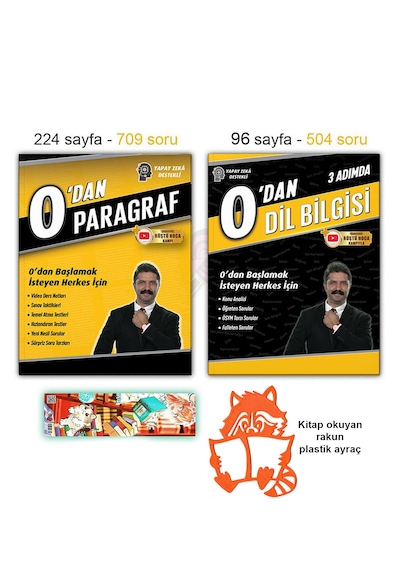 Rüştü Hoca Sıfırdan 0'dan Dil Bilgisi Paragraf