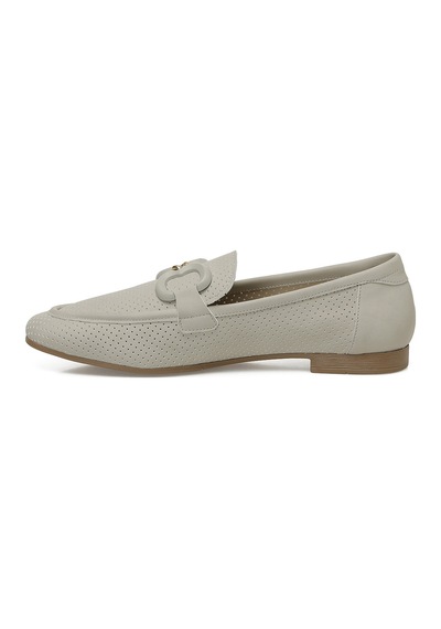 Polaris 325010.z 5fx Krem Kadın Loafer 000000000101950426 Bej