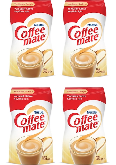 Nestle Coffee Mate Kahve Kreması Poşet 200 Gr X 4 Adet