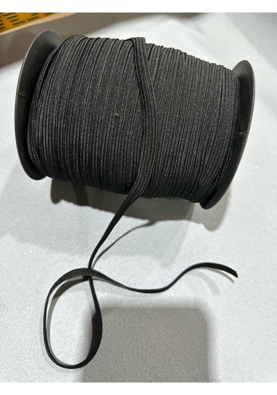 Paşateks 6 Mm Tres Lastik 5 Metre-siyah