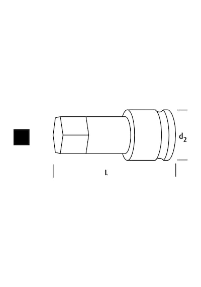 Osaka Ln38u125 Uzatma 3/8'' 5''