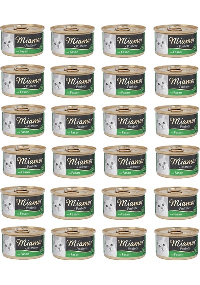 Miamor Pastete Sülün Etli Yetişkin Kedi Konservesi 24 x 85 G