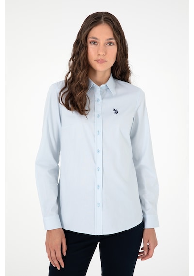 U.s. Polo Assn. Kadın Açık Mavi Gömlek Basic 50295639-vr003 Açık Mavi